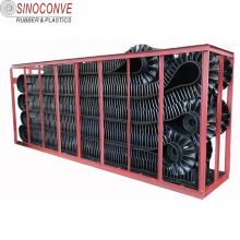 mining rubber sidewall belt coal feeder